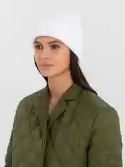 Белый шапка вязанная, унисекс шапка, 20 цветов