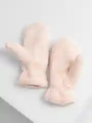 Бежевый варежки женские зимние, сенсорные, на экомеху