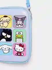 Голубой сумка через плечо для девочек, кросс-боди, Anime Kuromi