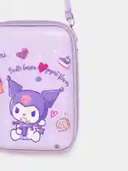Лавандовый сумка через плечо для девочек, кросс-боди, Anime Kuromi