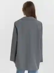 Серый пиджак женский