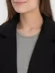 Черный пиджак женский