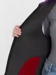 Фиолетовый жилет флисовый утепленный, женский