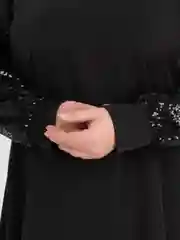Черный платье праздничное, нарядное
