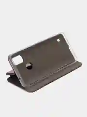 Пурпурный чехол-книжка для ZTE Blade A51 / ЗТЕ Блейд A51