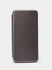 Серебряный чехол-книжка для Realme 10 Pro Plus (Реалми 10 Про Плюс)