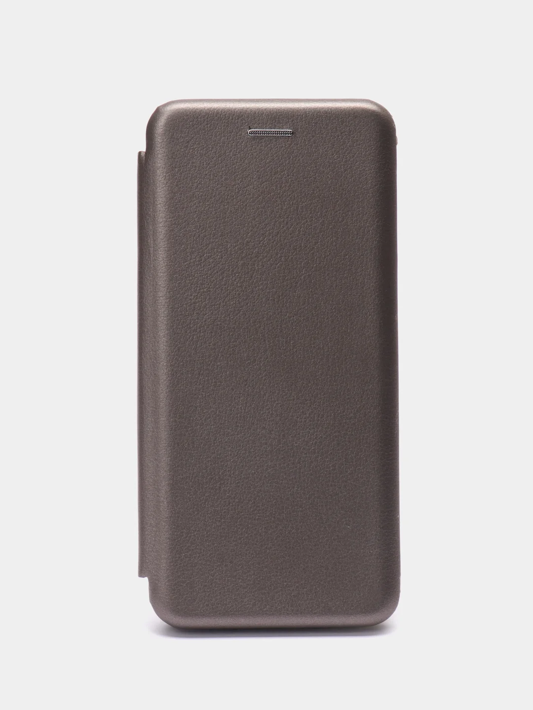 Серебряный чехол книжка на Samsung Galaxy A51