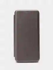 Серебряный чехол книжка на Samsung Galaxy A51