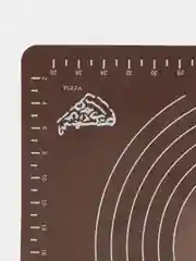 Коричневый коврик силиконовый для выпечки, заморозки, раскатки теста с разметкой разные размеры