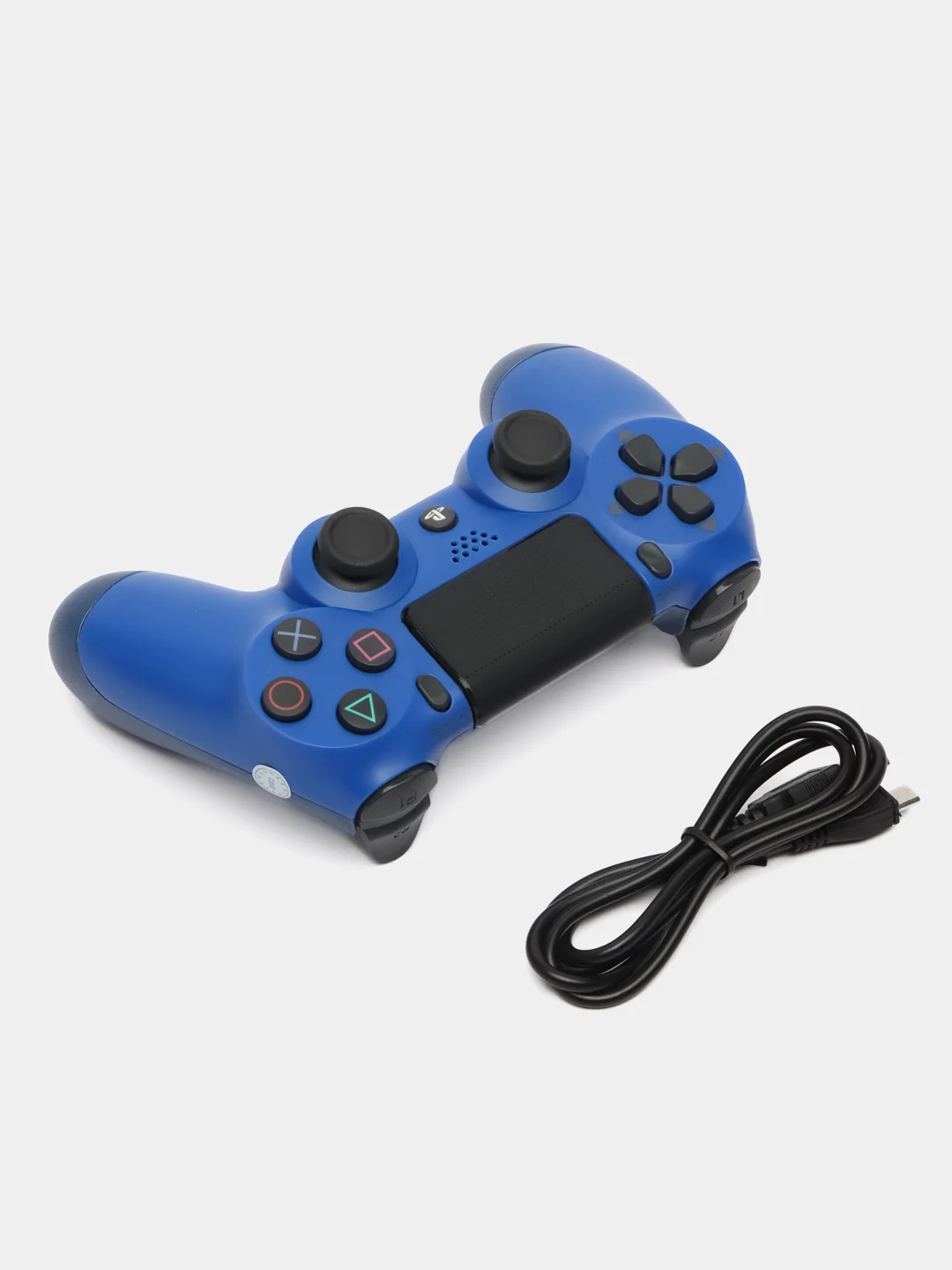 Синий геймпад джойстик DualShock для PS4, телефона и ПК, беспроводной, сенсорный пад