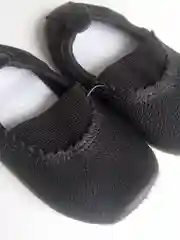 Черный чешки кожаные детские