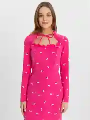 Фуксия платье женское