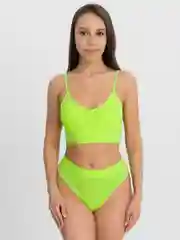 Салатовый комплект белья