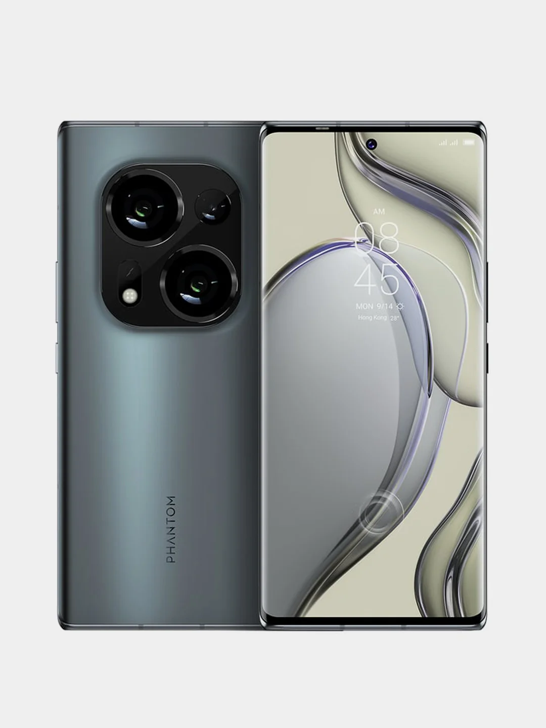 Серый смартфон Tecno PHANTOM X2, 8/256 Gb