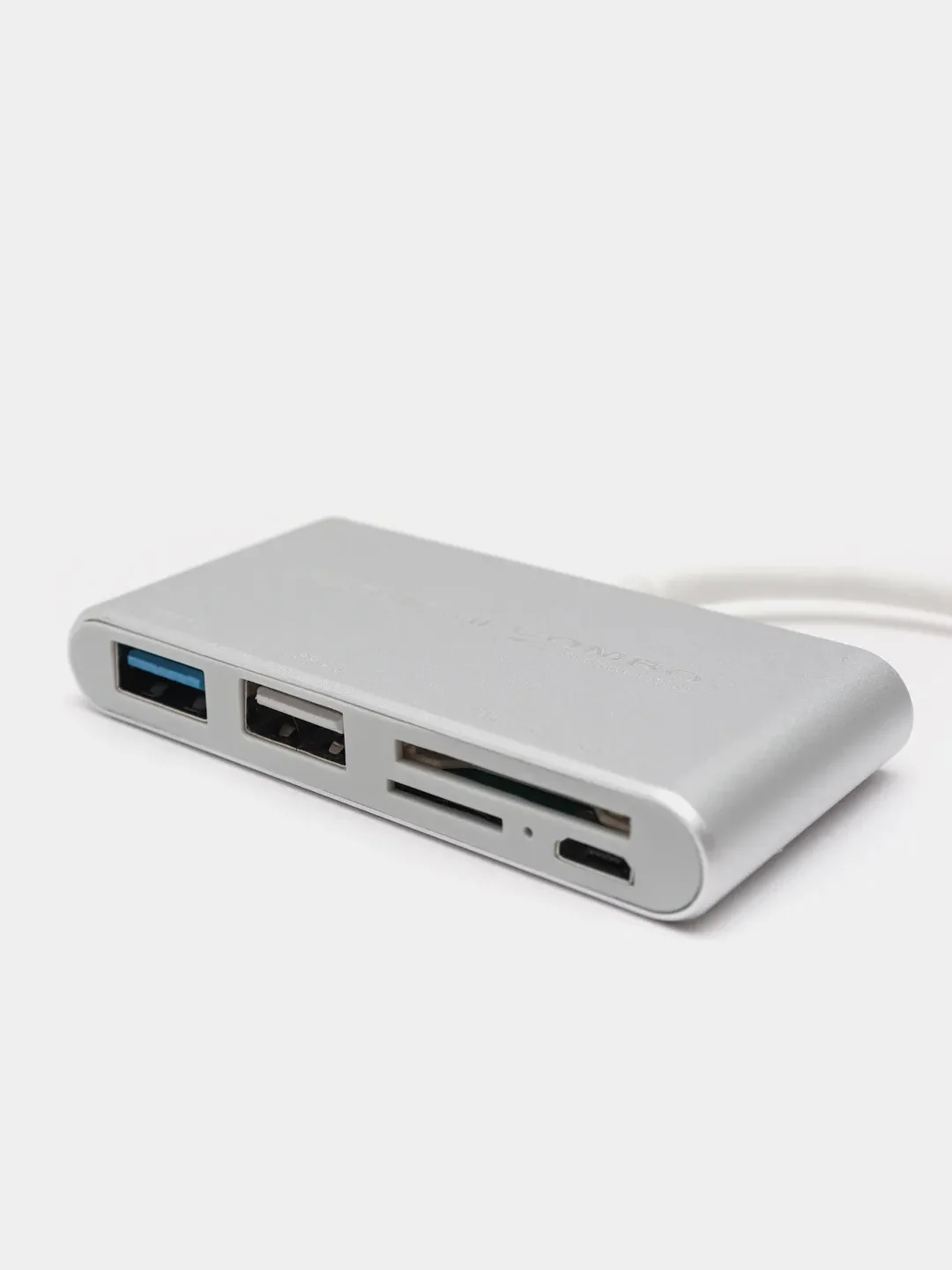 Переходник адаптер 5 в 1 Type-c OTG HUB картридер USB 3.0 / USB 2.0 / SD / TF для MacBook