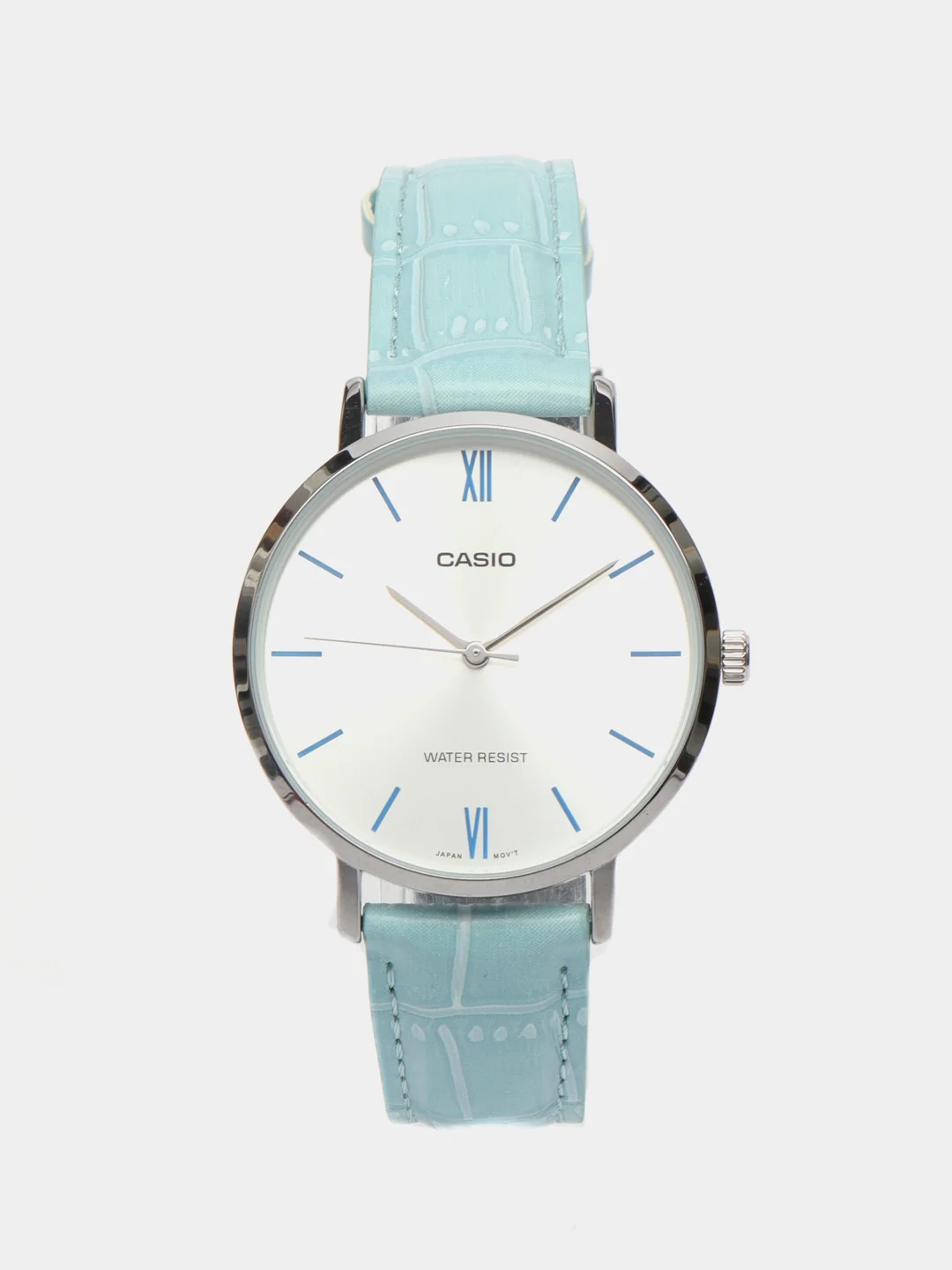 Голубой часы наручные Casio Collection LTP-VT01