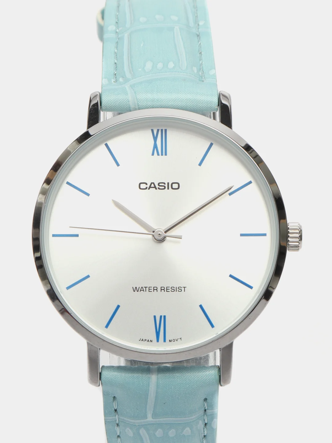 Голубой часы наручные Casio Collection LTP-VT01