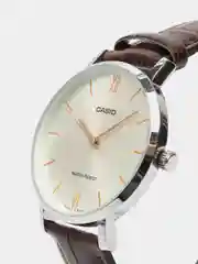 Коричневый часы наручные Casio Collection LTP-VT01