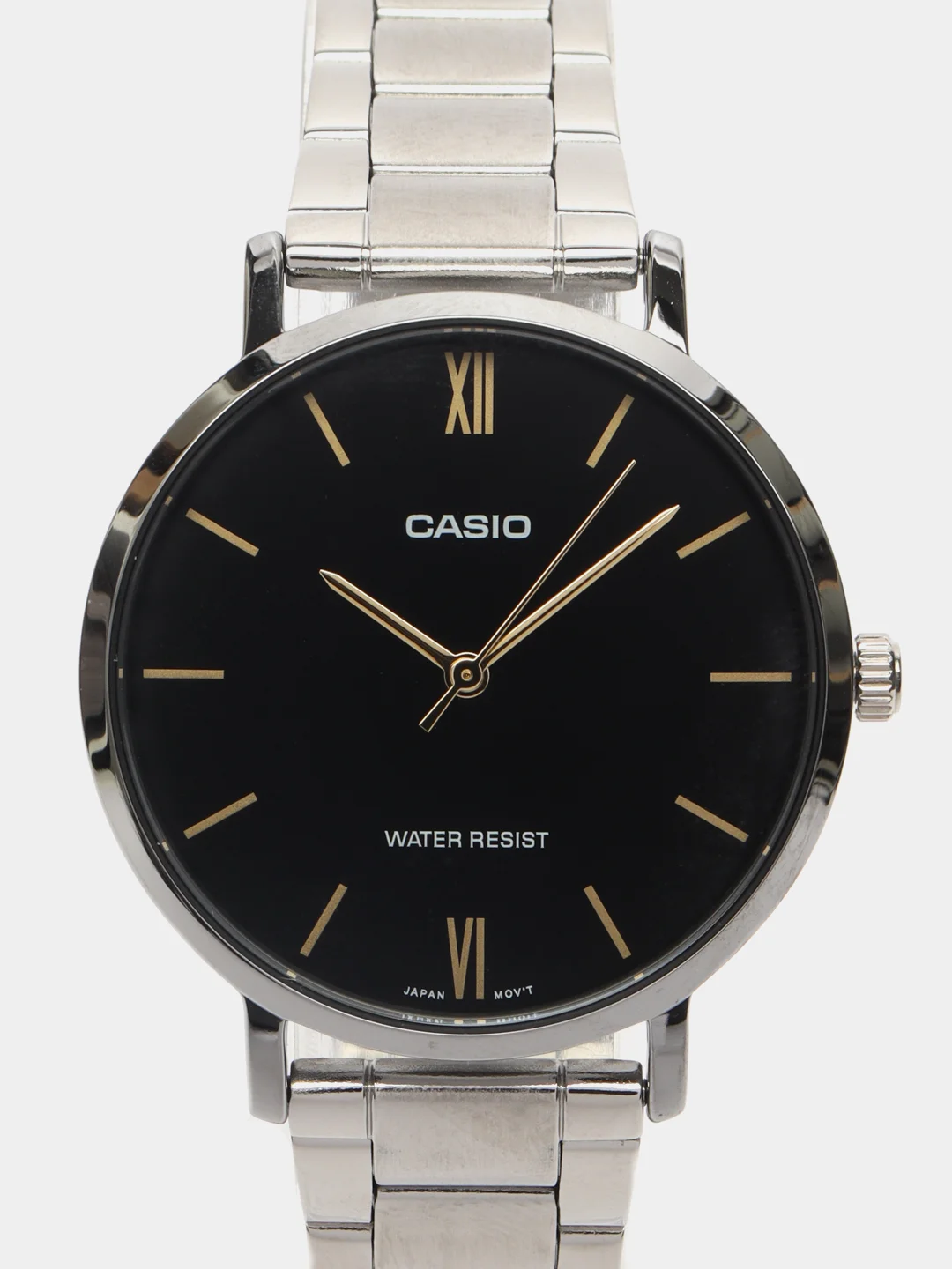 Серебряный часы наручные Casio Collection LTP-VT01