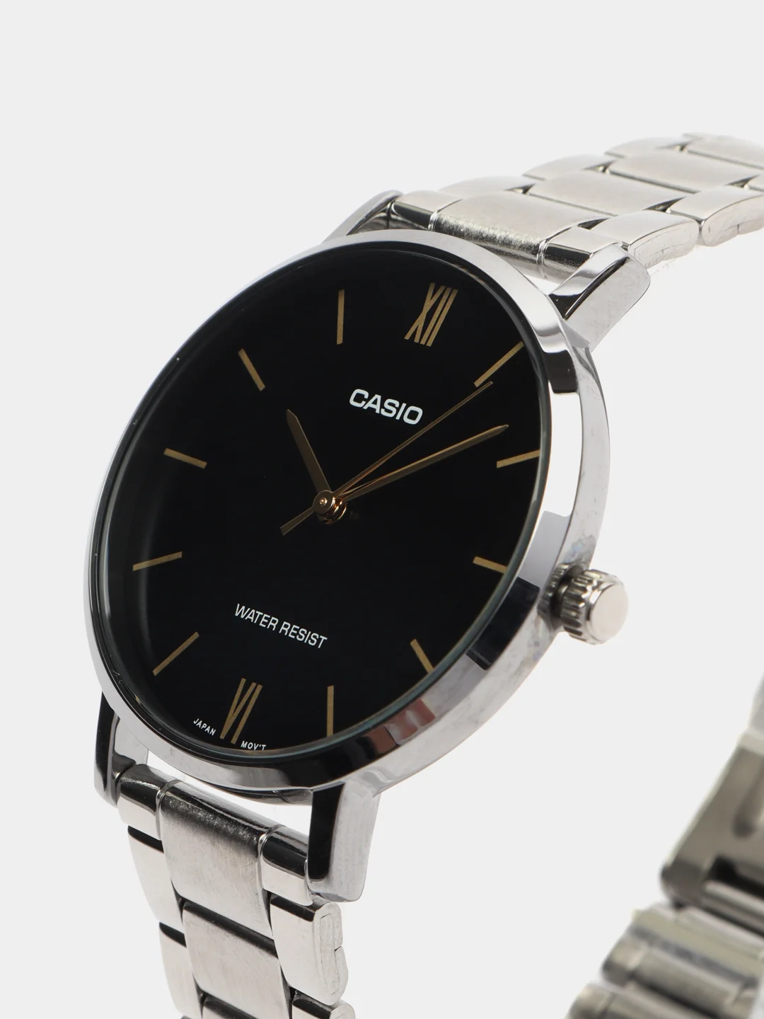 Серебряный часы наручные Casio Collection LTP-VT01