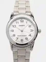 Белый часы наручные Casio Collection LTP-V001