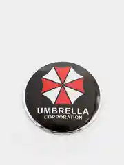 Серебряный наклейки на диски, колпаки Umbrella Corporation, изогнутые Амбрелла, 4 штуки