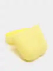 Желтый силиконовый чехол для наушников
