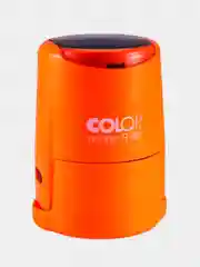 Светло-оранжевый оснастка для печати Colop Printer R40, с боксом, d 40 мм