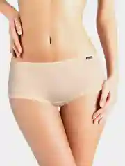Бежевый трусы женские Clever Wear шорты хлопок нижнее белье клевер на каждый день слипы бикини