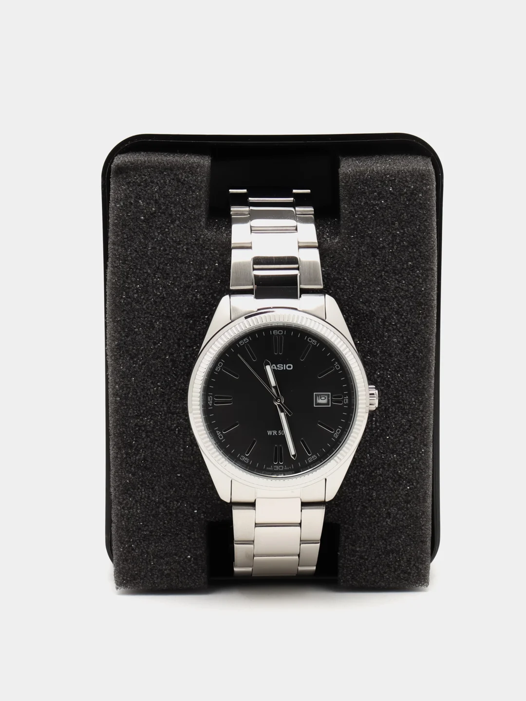 Серебряный часы наручные CASIO Collection MTP-1302