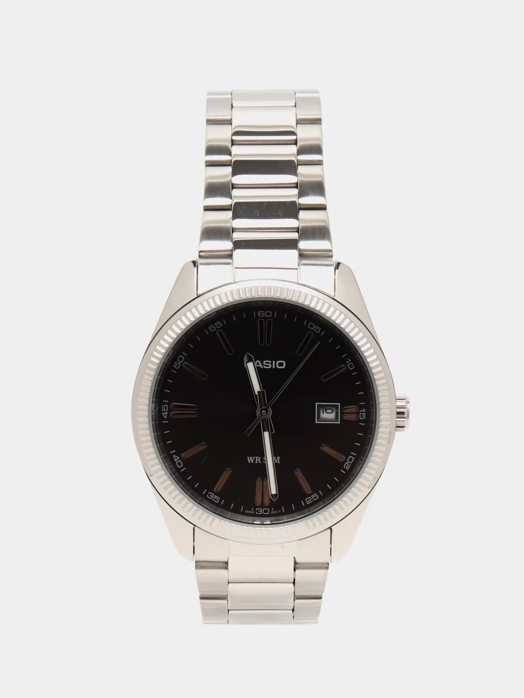 Серебряный часы наручные CASIO Collection MTP-1302