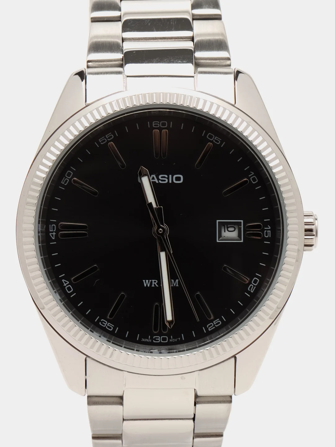 Серебряный часы наручные CASIO Collection MTP-1302