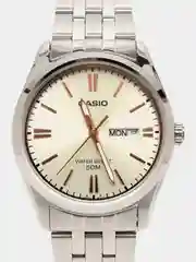 Светло-жёлтый часы наручные CASIO Collection MTP-1335D