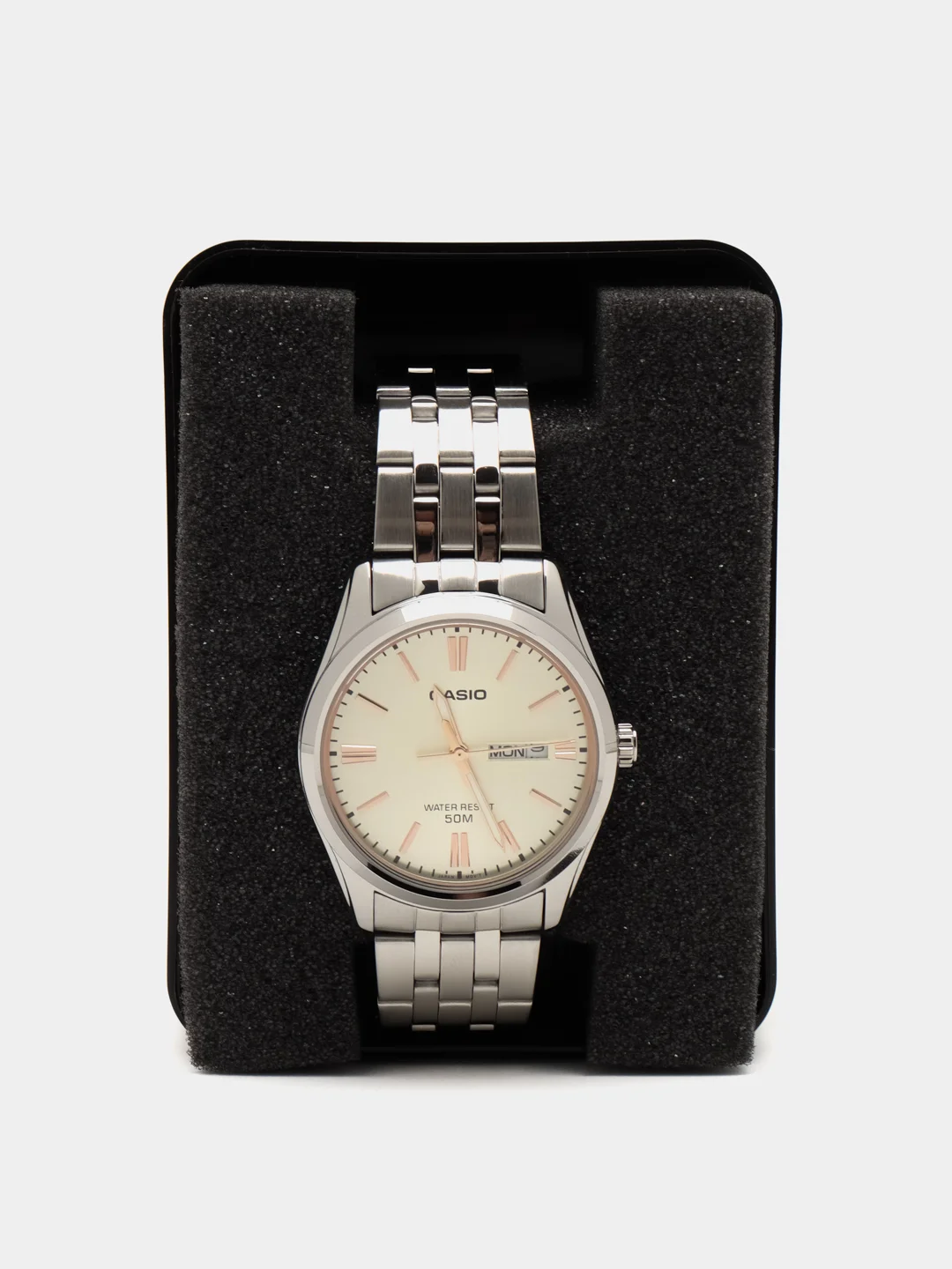 Светло-жёлтый часы наручные CASIO Collection MTP-1335D