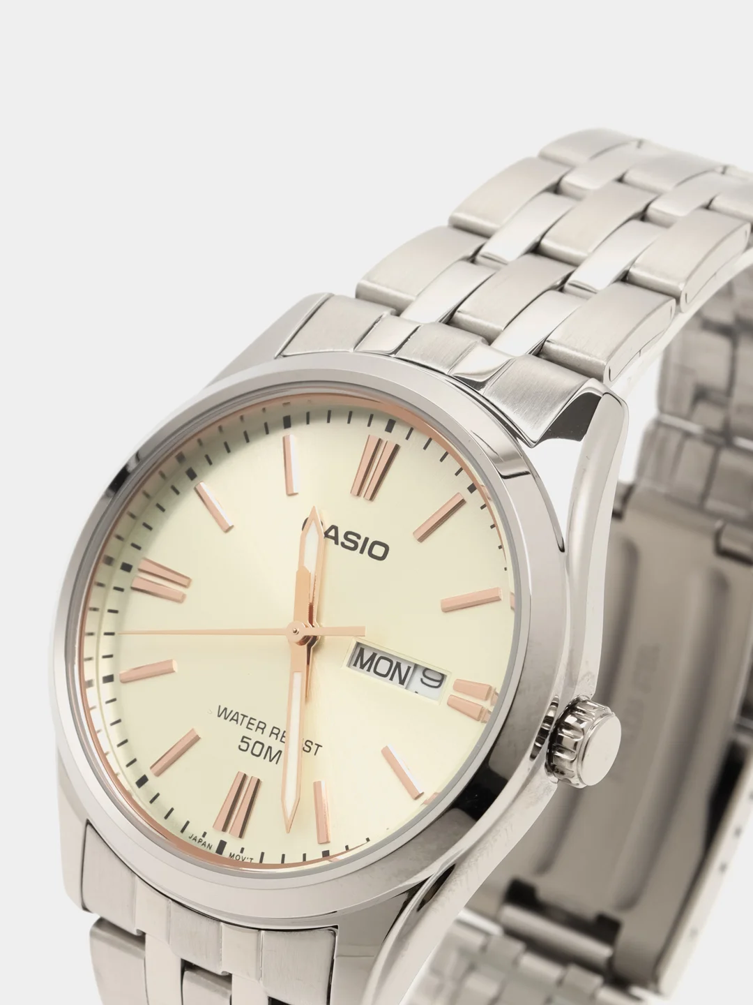 Светло-жёлтый часы наручные CASIO Collection MTP-1335D
