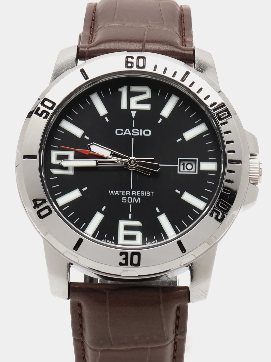 Черный часы наручные CASIO Collection MTP-VD01