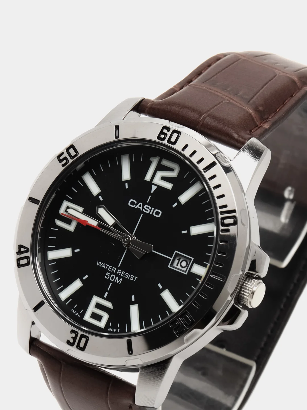 Черный часы наручные CASIO Collection MTP-VD01