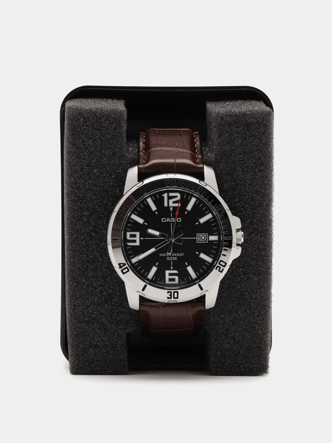 Черный часы наручные CASIO Collection MTP-VD01