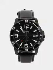 Черный часы наручные CASIO Collection MTP-VD01