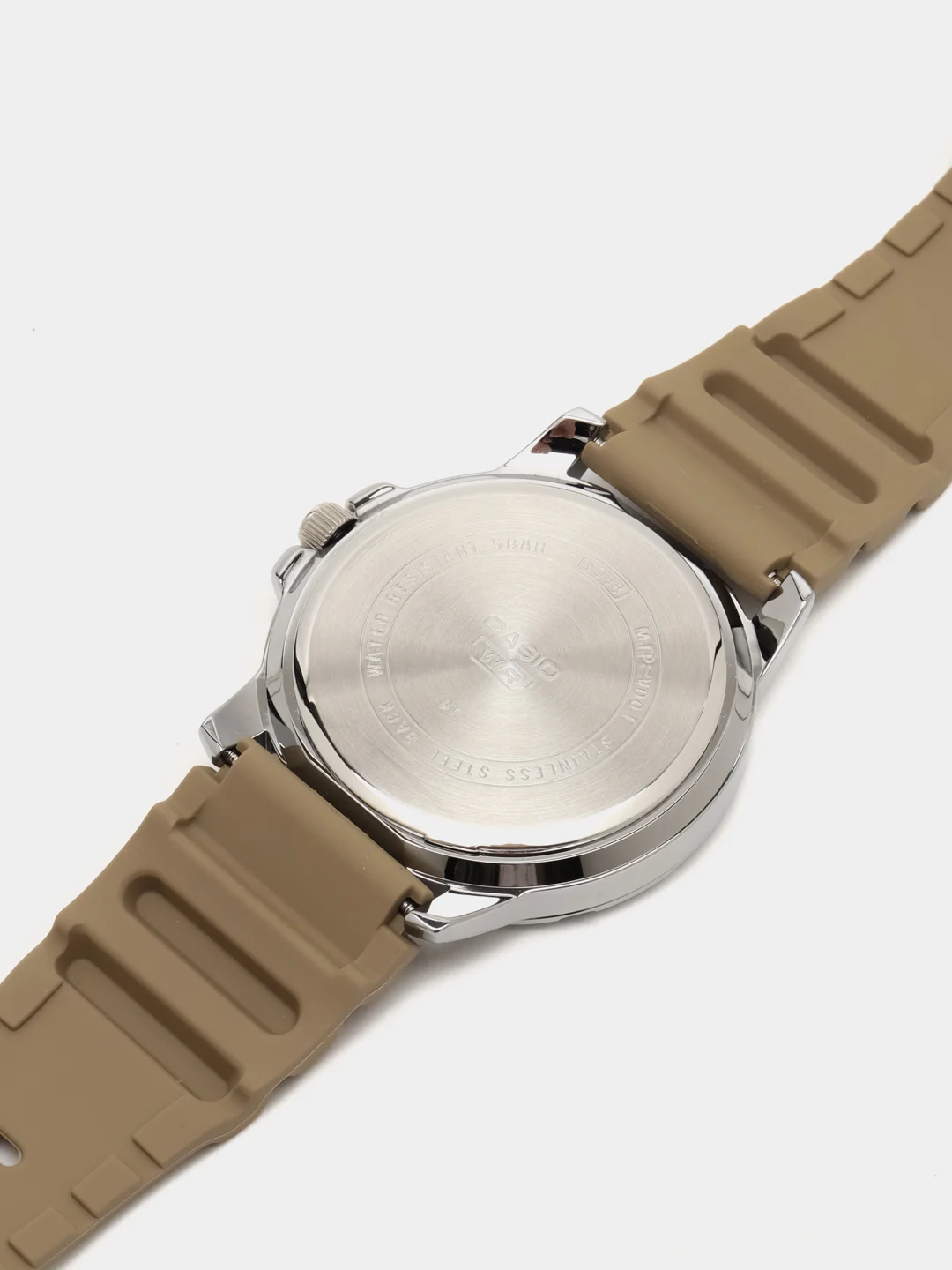 Песочный хаки часы наручные CASIO Collection MTP-VD01