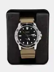 Песочный хаки часы наручные CASIO Collection MTP-VD01