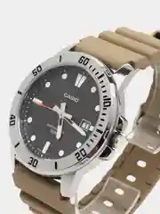 Песочный хаки часы наручные CASIO Collection MTP-VD01