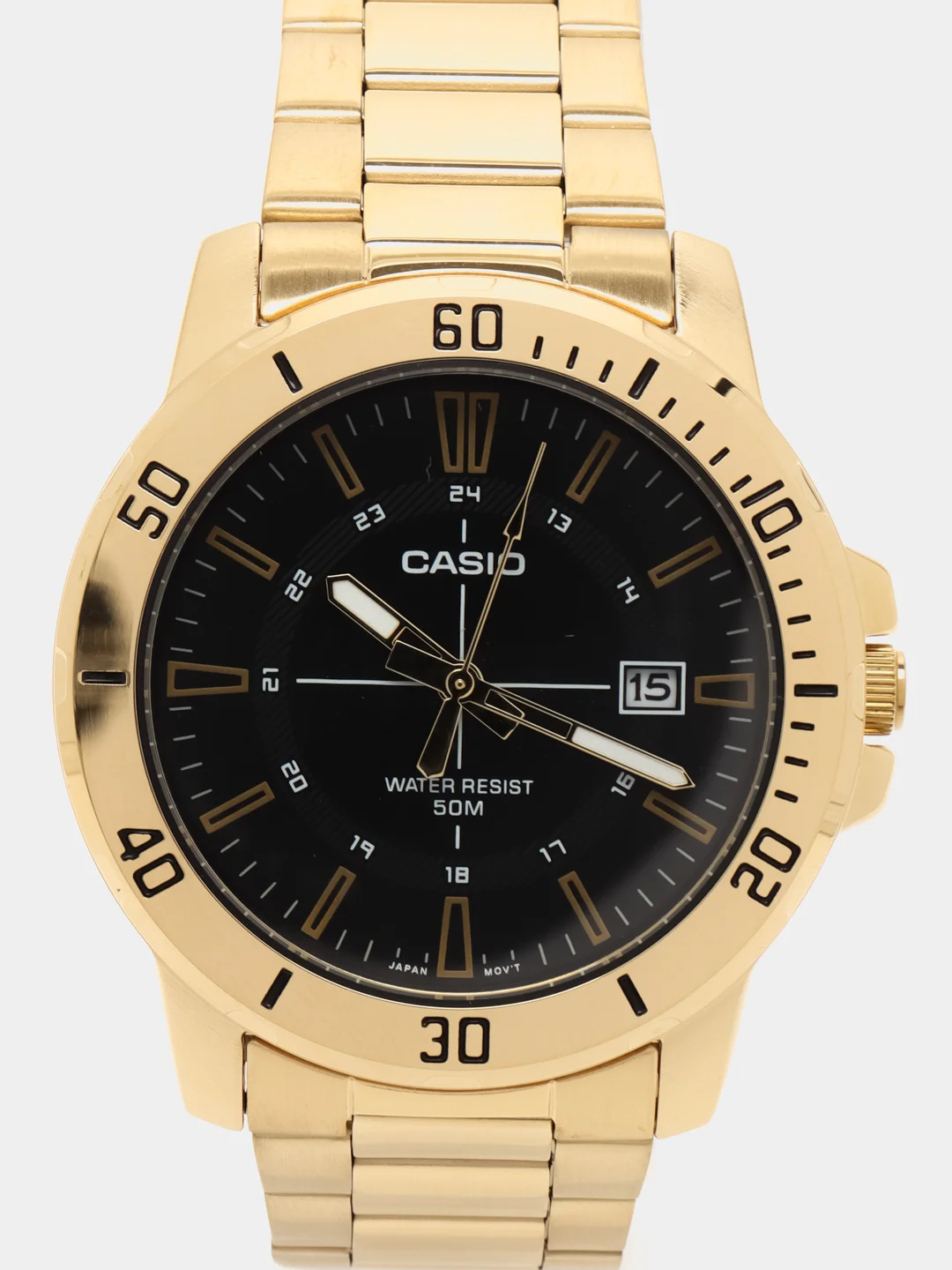 Золотой часы наручные CASIO Collection MTP-VD01