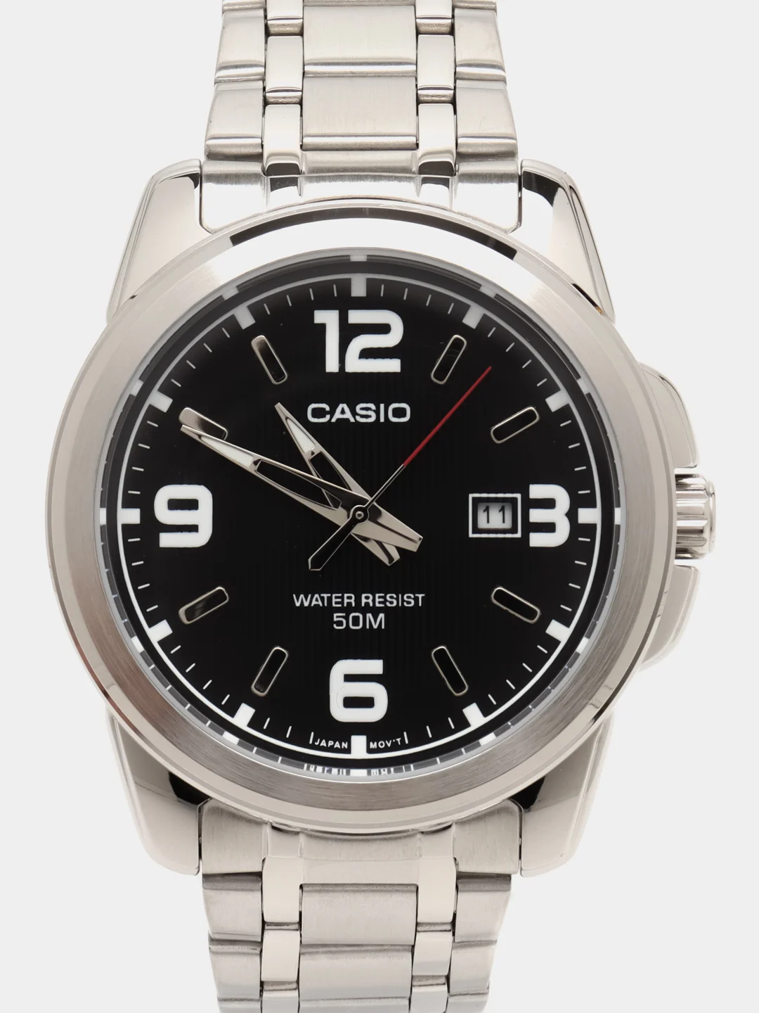 Серебряный часы наручные CASIO Collection MTP-1314