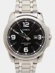 Серебряный часы наручные CASIO Collection MTP-1314