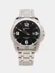 Серебряный часы наручные CASIO Collection MTP-1314