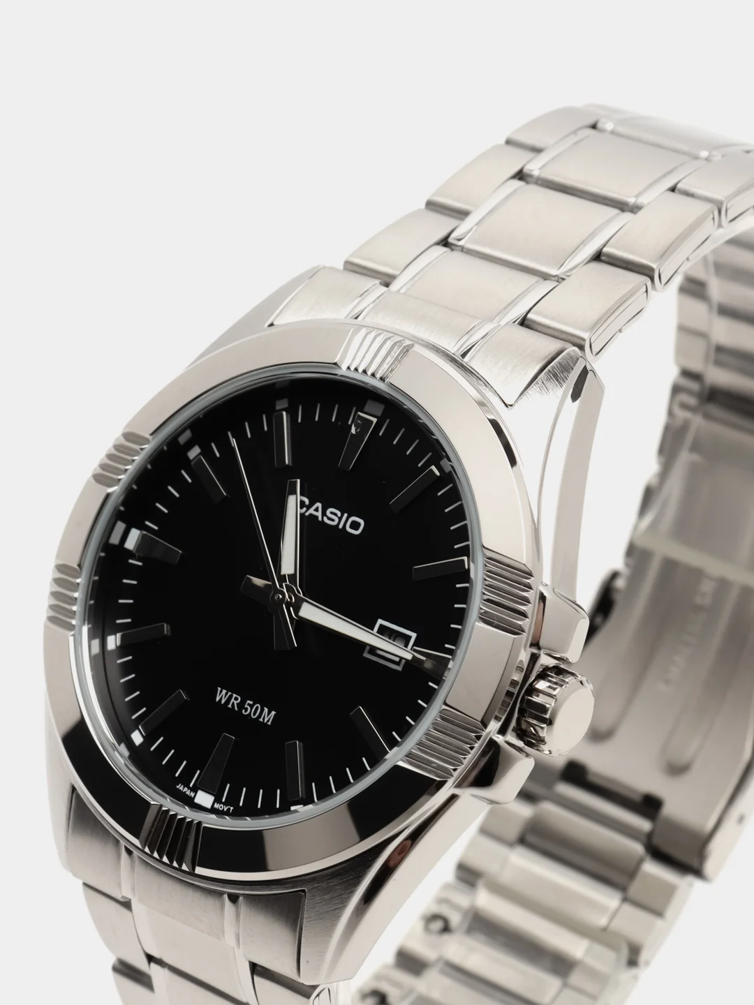 Серебряный часы наручные CASIO Collection MTP-1308