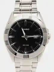 Серебряный часы наручные CASIO Collection MTP-1308