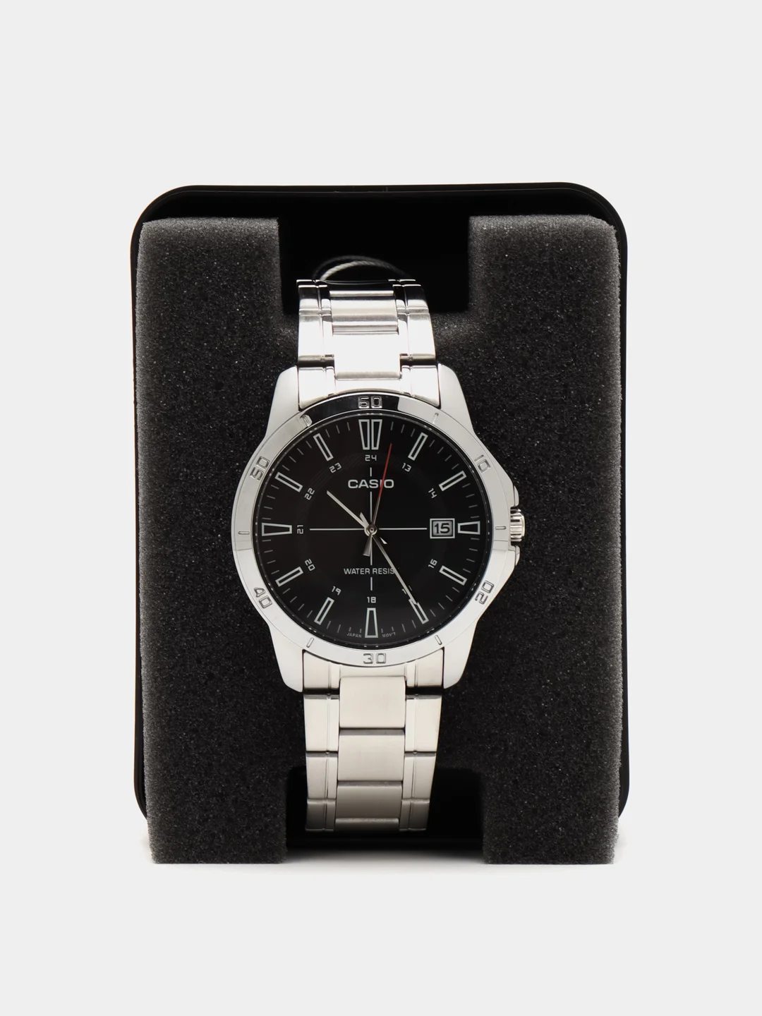 Черный часы наручные CASIO Collection MTP-V004D