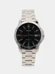 Черный часы наручные CASIO Collection MTP-V004D